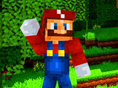 Minecraft Super Mario